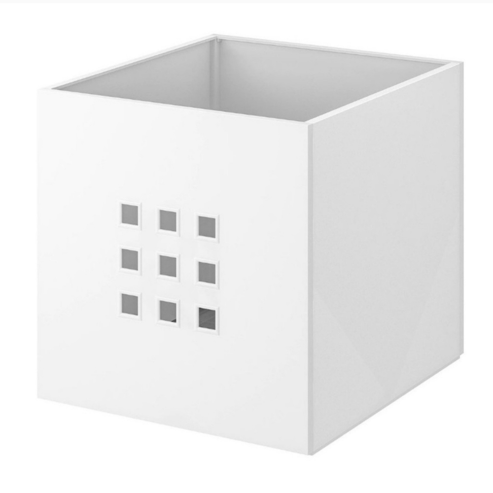 IKEA Lekman Storage Bin White 13x14 ½x13 "BRAND NEW"